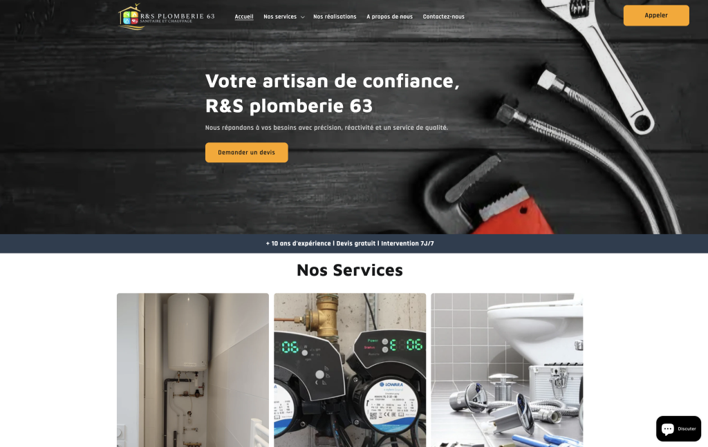 Site vitrine